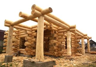 Бани из бревна в Республике Мордовия