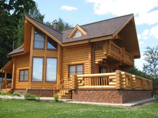 Проекты домов из бревна до 200 кв.м в Саранске