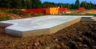 Фото процесса строительства Монолитный фундамент 6 на 6 в Саранске