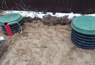 Монтаж дренажной системы на участке в Саранске
