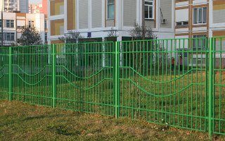 Забор для детского сада в Саранске